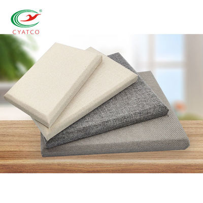 Qualité  Mildewproof Cloth Fabric Acoustic Panel Harmless For Theater usine