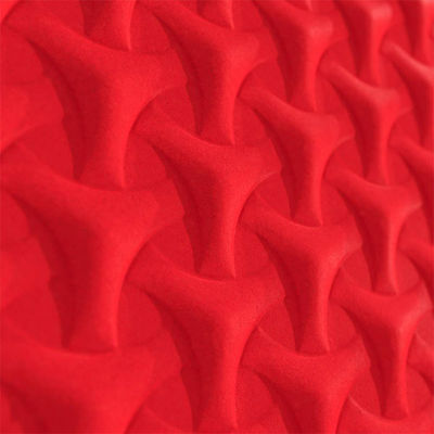 Multicolore ignifuge d'écran antibruit de fibre de polyester de Shell Shape 3D
