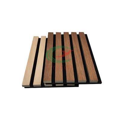 Panneaux de mur acoustiques de bois de construction de Mildewproof, panneautage en bois de Multiscene insonorisé