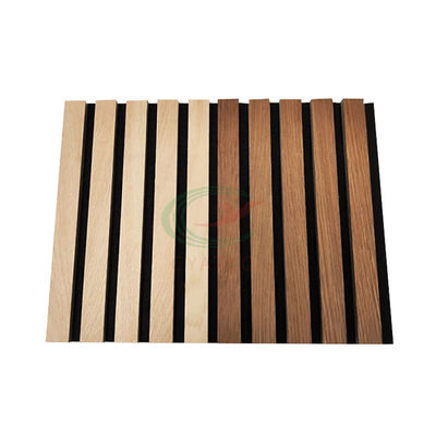 Isolation thermique en bois de l'écran antibruit 2400x600mm de bruit de polyester
