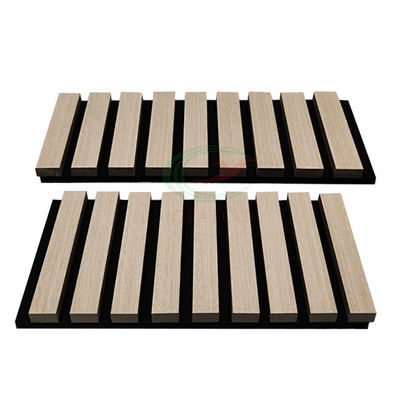 Panneaux de mur acoustiques de bois de construction de Mildewproof, panneautage en bois de Multiscene insonorisé
