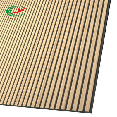 Panneaux de mur acoustiques de bois de construction de Mildewproof, panneautage en bois de Multiscene insonorisé