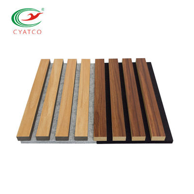 Chêne naturel sain pratique d'écran antibruit de Slatwall pour le plafond