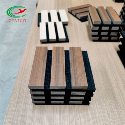 L'écran antibruit sain en bois de FSC plaquent Mildewproof pour le salon