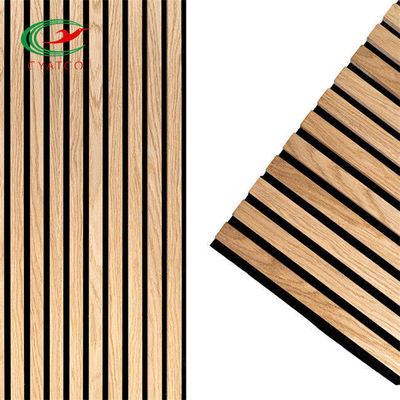 La chaleur en bois acoustique insonorisée de panneau de mur a isolé 2400x600mm