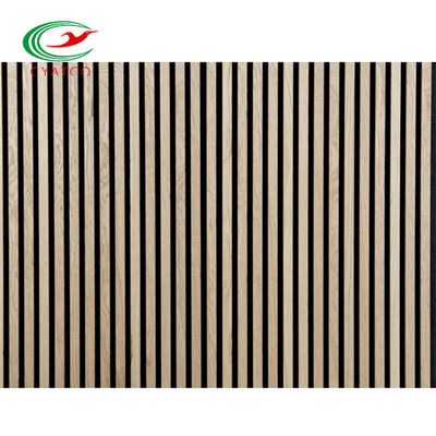 La chaleur en bois acoustique insonorisée de panneau de mur a isolé 2400x600mm