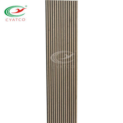 Absorption saine acoustique de panneaux de mur de placage de FSC ignifuge