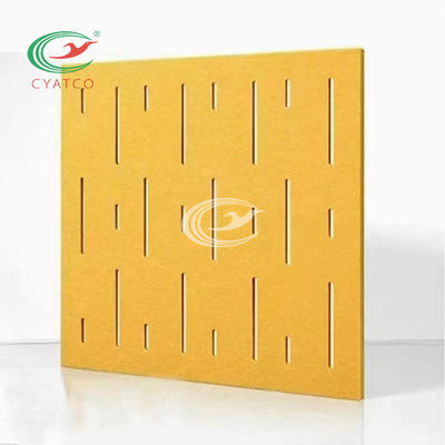 Le mur senti non-toxique gravé lambrisse l'absorption saine pour la salle de conférence intérieure