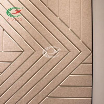 V cannelure coupant le matériel stable senti d'ANIMAL FAMILIER de panneaux de mur pratique