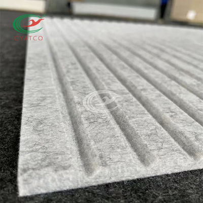 Conception découpée multicolore sentie acoustique de panneaux de mur de Mildewproof