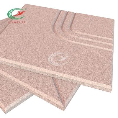 Mur senti inoffensif universel de panneaux, panneau acoustique pratique de fibre de polyester