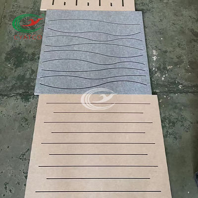 Écologique pratique universel de panneaux de mur de feutre de fibre de polyester