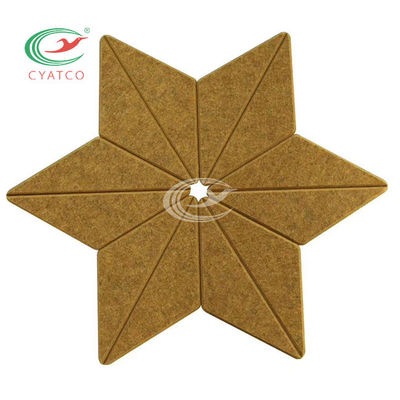 Absorption saine légère sentie découpée de Mildewproof de panneau acoustique d'ANIMAL FAMILIER
