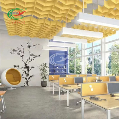 Les panneaux de plafond acoustiques durables légers universels ignifugent
