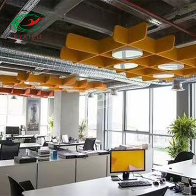 Les panneaux de plafond acoustiques durables légers universels ignifugent