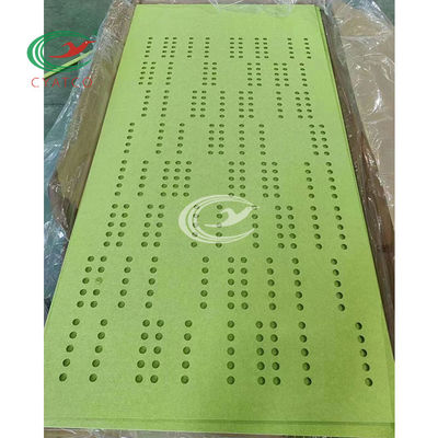 Découpage du panneau acoustique d'ANIMAL FAMILIER de polyester accrochant multicolore inoffensif d'écran