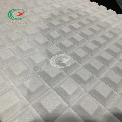 Le cube 3D a donné à l'écran une consistance rugueuse antibruit de fibre de polyester insonorisé pour KTV