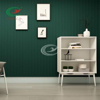 Décoratif multicolore texturisé onduleux ignifuge intérieur de panneaux de mur