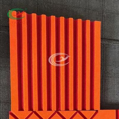 Écran antibruit de fibre intérieure inoffensive, feuille fade d'absorption saine