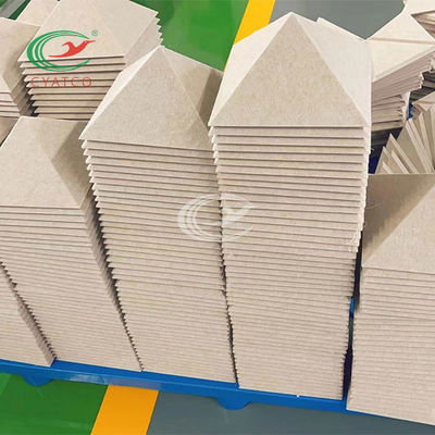 Panneau de particules non-toxique de polyester de pyramide, feuilles acoustiques inodores de fibre de polyester
