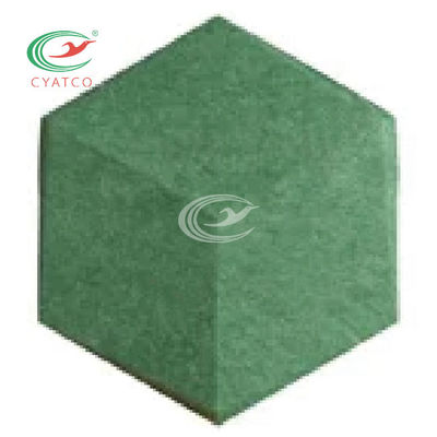 tuiles saines de l'hexagone 3D léger, panneaux de mur acoustiques hexagonaux inodores