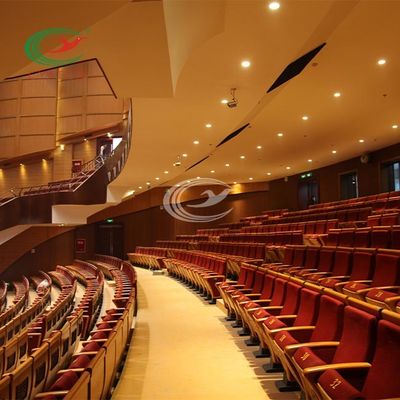 Conception acoustique d'architecture insonorisée de théâtre universelle