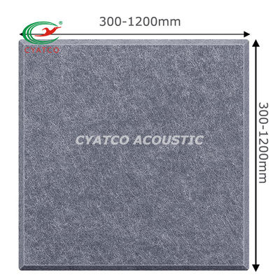 CYATCO 12 &quot;X 12&quot; panneau mural en fibre carrée Panneaux en mousse insonorisés Facile à couper